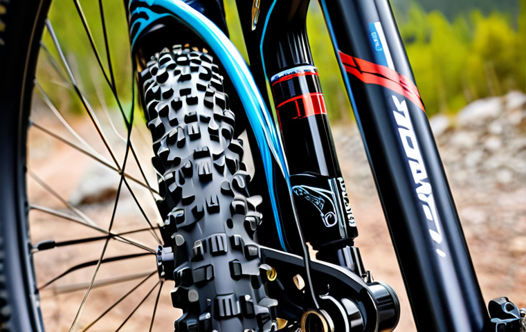 기계설계 문제 해결 사례 - Mountain Bike Suspension Optimization**

"Close-up of a high-performance mountain bike suspension sy...