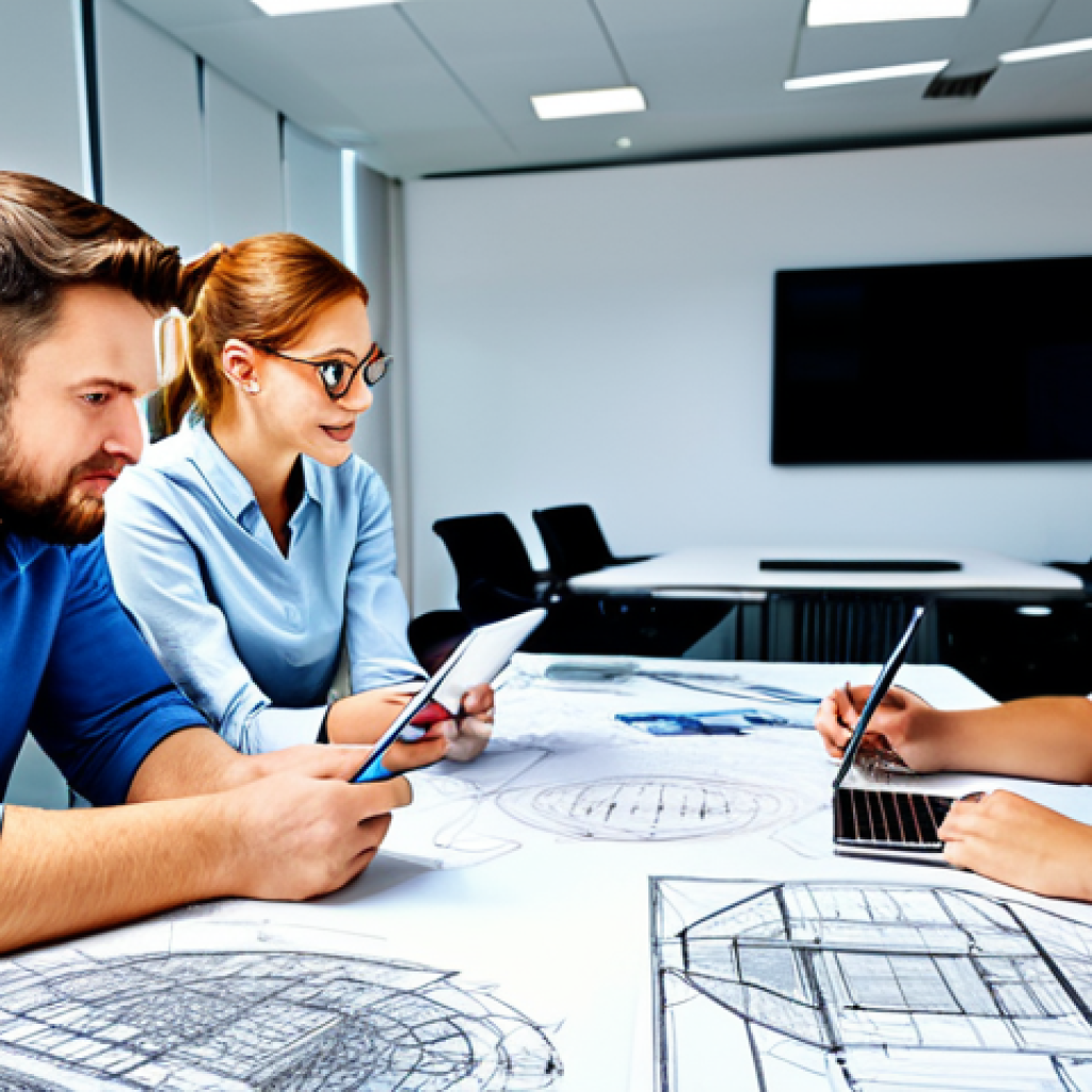 기계설계 제품 개발 과정 - Conceptual Design Phase**

"An engineering team in a bright, modern office, brainstorming design con...